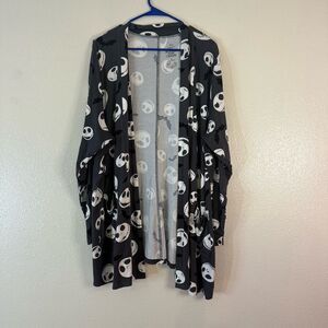 Torrid Disney Gray and Black Nightmare Before Christmas cardigans 4